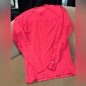 TRACKSMITH BRIGHTON BASE LAYER. Men’s Size XL. Vibrant Red Color.
